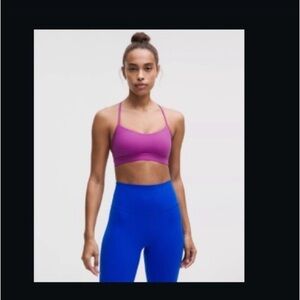 Lululemon Flow Y Nulu ™ Bra
VPLM 10
Color: Vivid Plum nwot